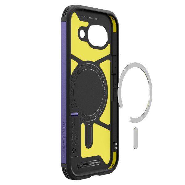 Spigen Google Pixel 10a Cover Tough Armor MagFit Ash Violet