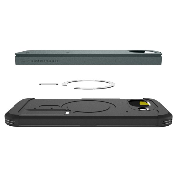 Spigen Google Pixel 10a Cover Tough Armor MagFit Abyss Green