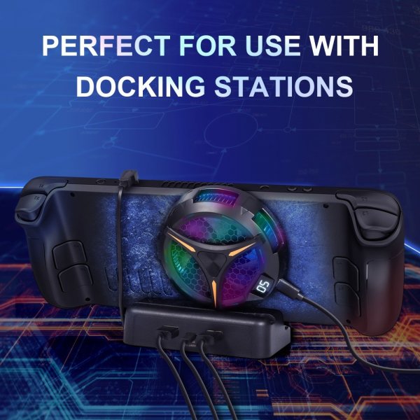 Devaso D52 Steam Deck Magnetisk Blæser