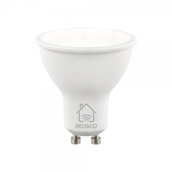 Deltaco Smart Home Dæmpbar Smart Pære GU10 WiFi