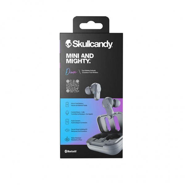 Skullcandy Dime Høretelefoner In-Ear True Wireless Grå