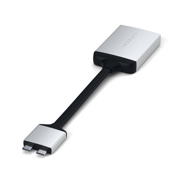 Satechi USB-C dobbelt HDMI-adapter Sølv