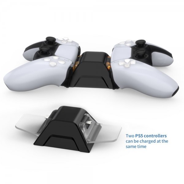 Dobe Dobbelt PS5 DualSense Controller Oplader