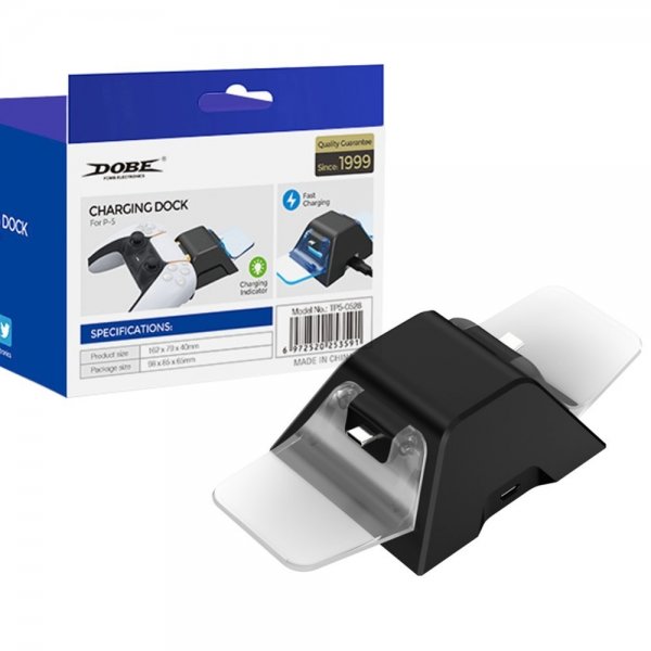 Dobe Dobbelt PS5 DualSense Controller Oplader