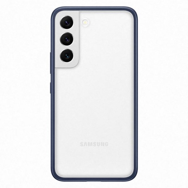 Samsung Original Galaxy S22 Cover Frame Cover Navy