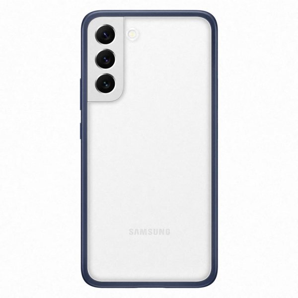 Samsung Original Galaxy S22 Plus Cover Frame Cover Navy