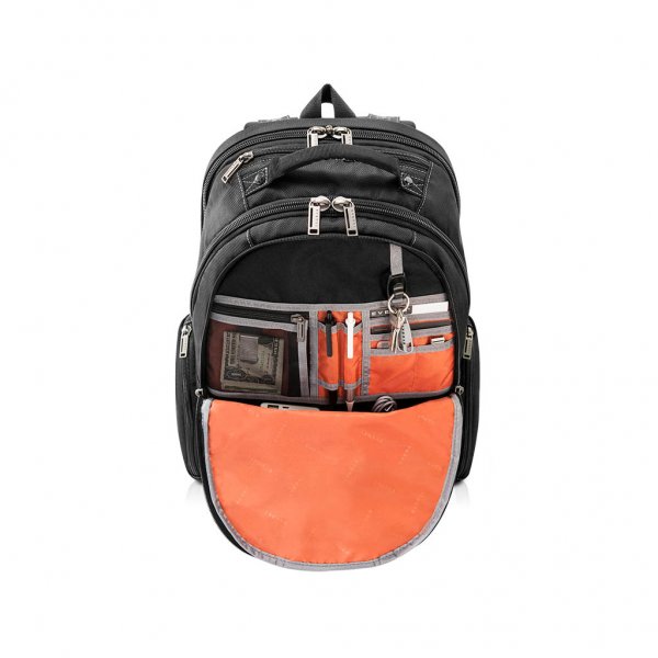 Everki Atlas Computertaske Sort Orange
