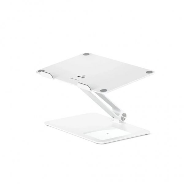 ALOGIC Elite Power Laptop Stand med trådløs oplader Hvid