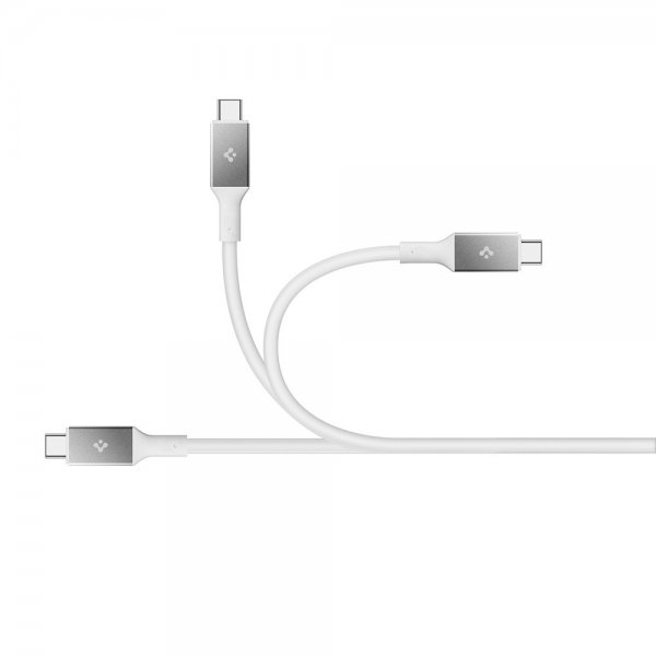 Spigen Essential USB-C til USB-C 240W 1.2m Hvid