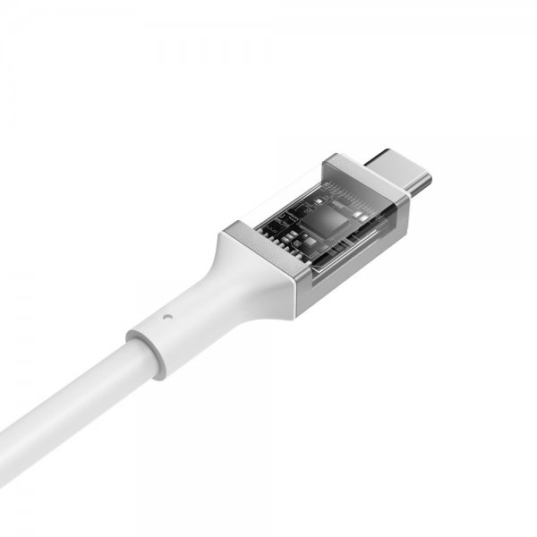 Spigen Essential USB-C til USB-C 240W 1.2m Hvid