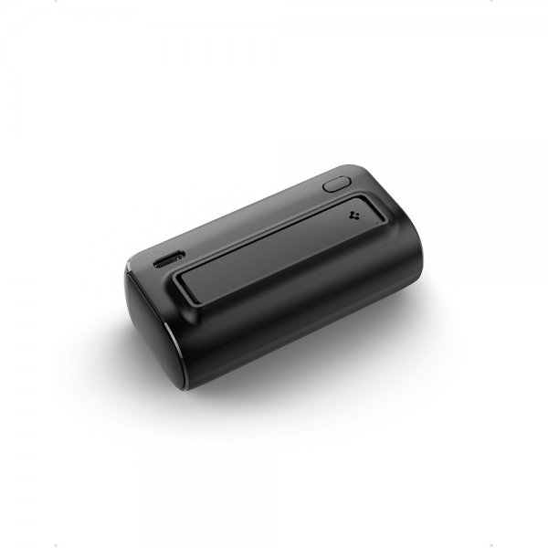 Spigen Essential Powerbank med Stativ 5000 mAh 22.5W Sort
