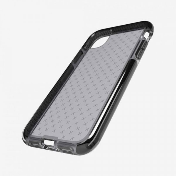 Tech21 iPhone 11 Cover Evo Check Smokey Black