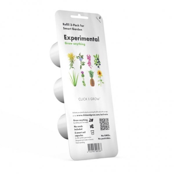 Click and Grow Smart Garden Refill 3-pak - Experimental