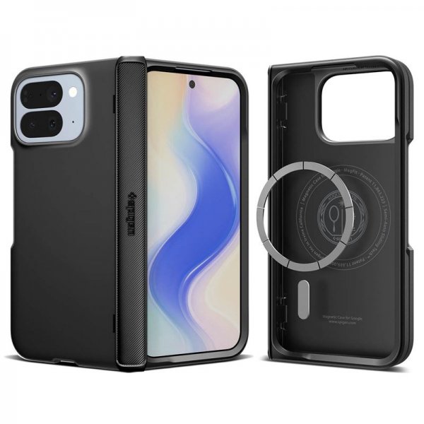 Spigen Google Pixel 10 Pro Fold Cover Slim Armor Pro MagFit Sort