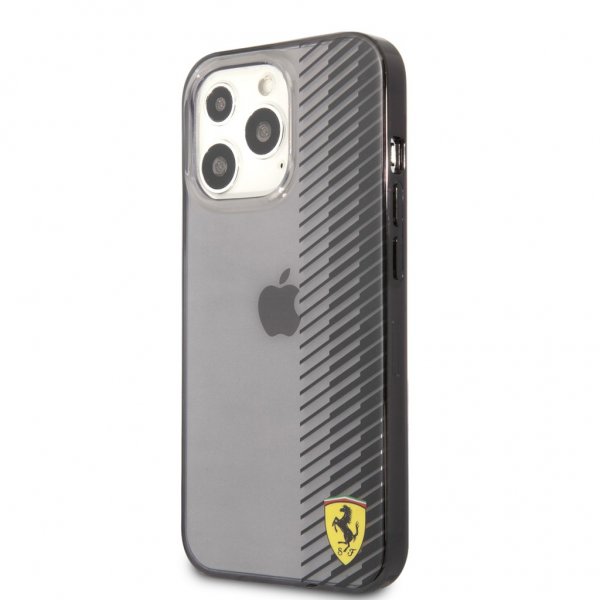 Ferrari iPhone 13 Pro Max Cover Gradient Print Logo Sort