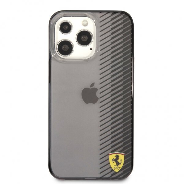 Ferrari iPhone 13 Pro Max Cover Gradient Print Logo Sort