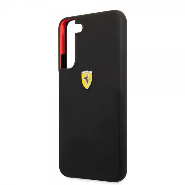 Ferrari Samsung Galaxy S22 Plus Skal Metall Logga Svart