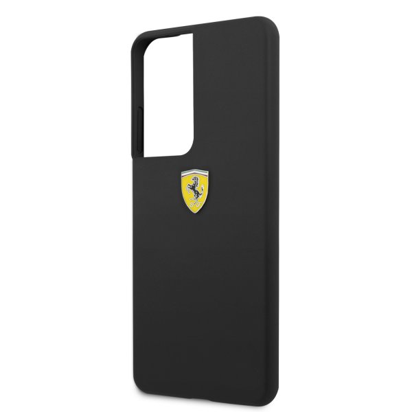 Ferrari Samsung Galaxy S21 Ultra Cover SF Sort