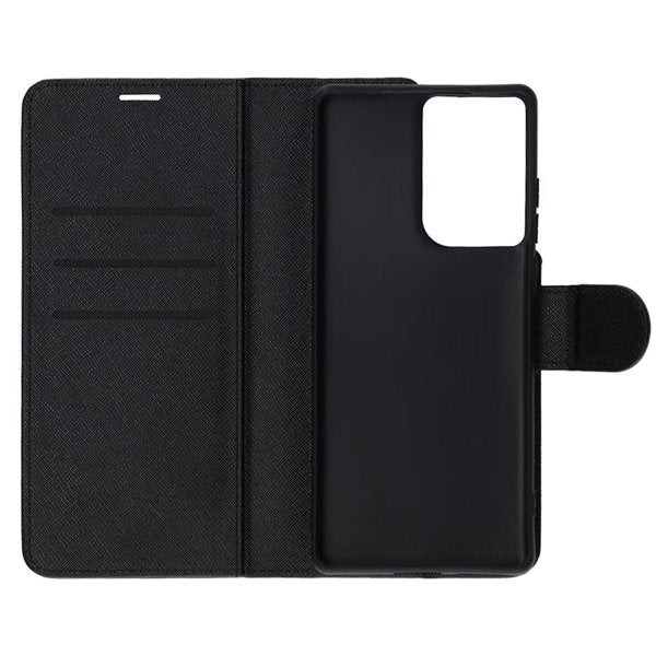 Motorola Moto G85 Cover med Stativ Sort
