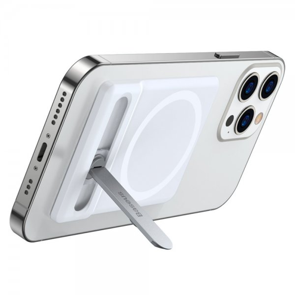 Baseus Foldable Magnetic Bracket MagSafe Hvid