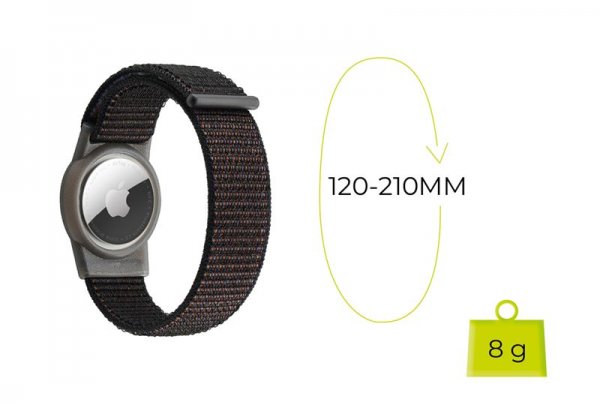 Mobile Origin AirTag Armbånd Nylon Astronaut