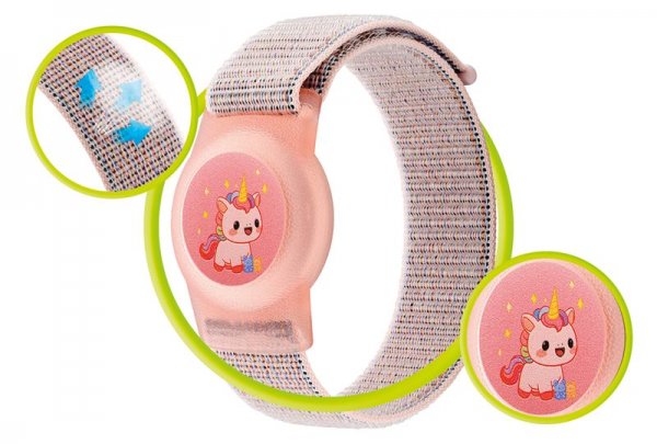 Mobile Origin AirTag Armbånd Nylon Enhjørning