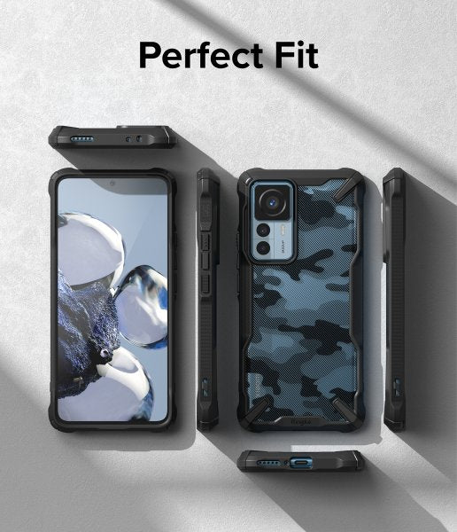Ringke Xiaomi 12T/12T Pro Cover Fusion X Design Camo Black
