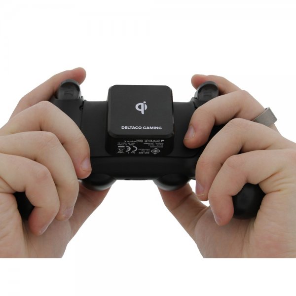 Deltaco Gaming Batteripakke med trådløs opladning til PlayStation 4