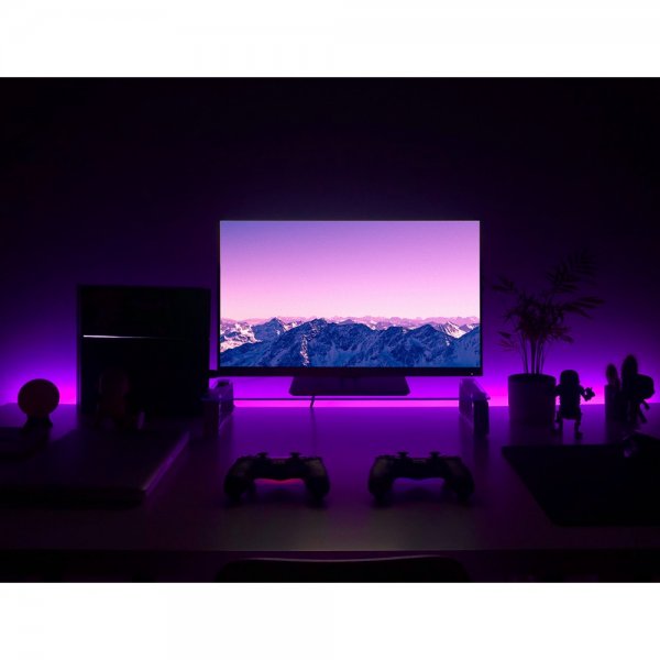 Deltaco Gaming Fleksibel RGB LED-liste 2x50 cm