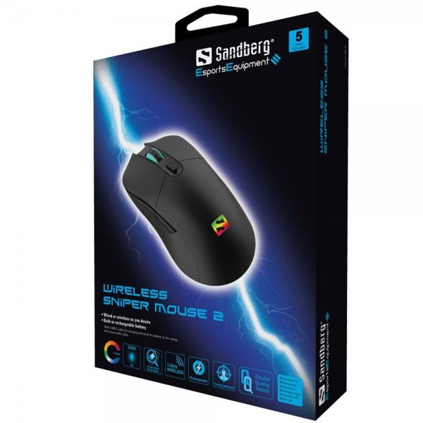 Sandberg Gamingmus Wireless Sniper Mouse 2