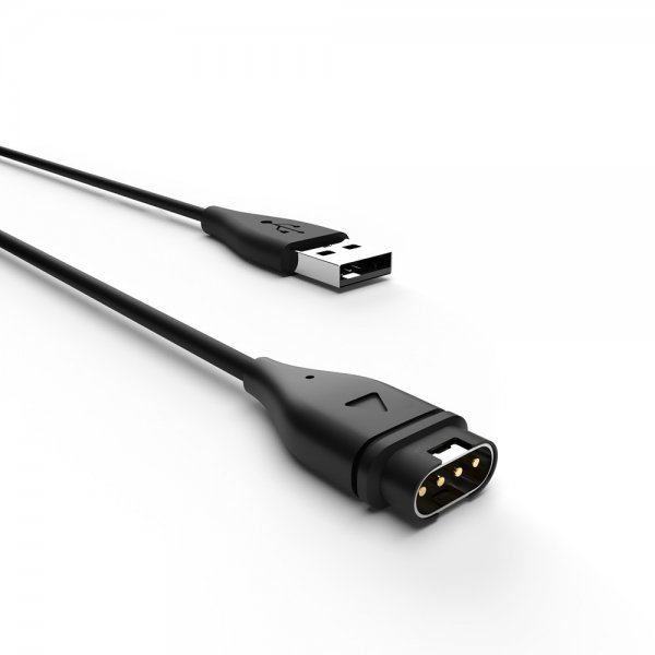 Fast Garmin Smartwatch Ladekabel USB-A 2m Sort