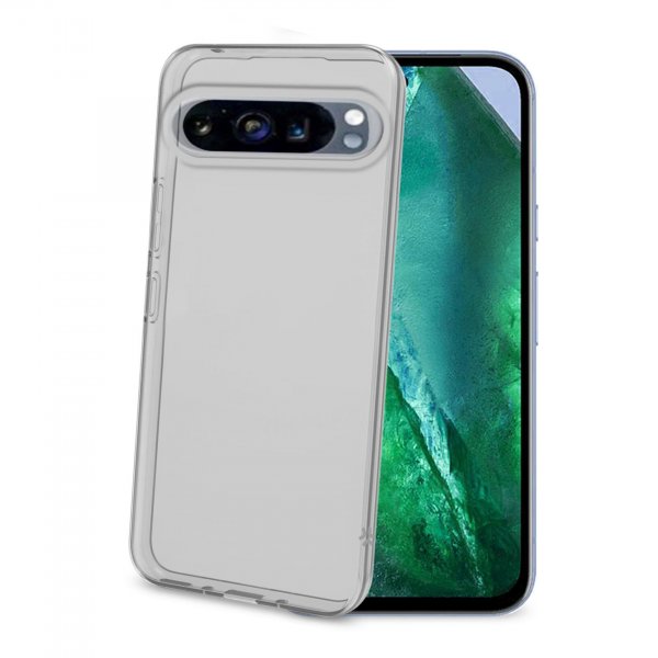 Celly Google Pixel 9/Pixel 9 Pro Cover GELSKIN Transparent