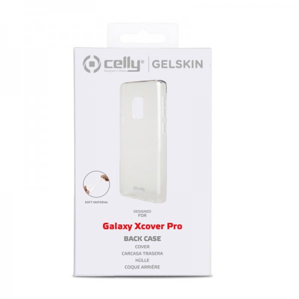 Celly Samsung Galaxy XCover Pro Cover GELSKIN Transparent