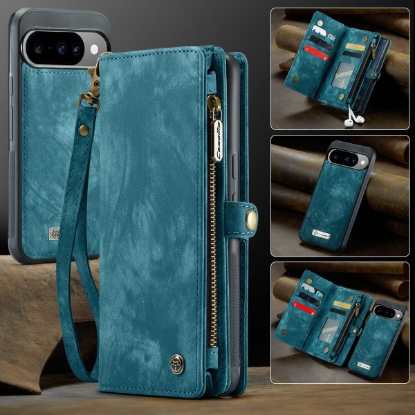 CaseMe Google Pixel 10/Pixel 10 Pro Cover 008 Series Aftageligt Cover Blå