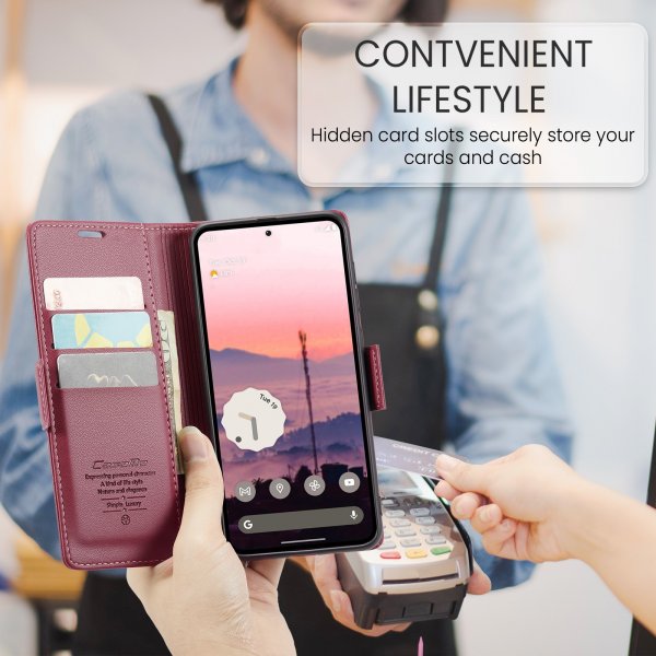 CaseMe Google Pixel 9/9 Pro/Pixel 10/10 Pro Cover 023 Series Rød
