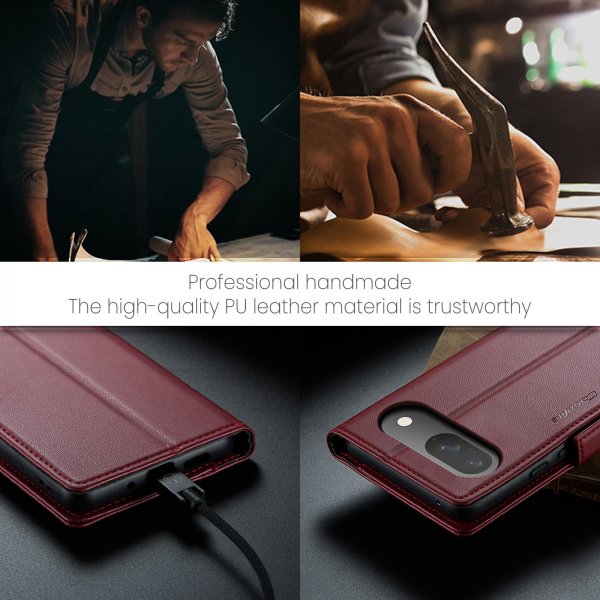 CaseMe Google Pixel 9/9 Pro/Pixel 10/10 Pro Cover 023 Series Rød