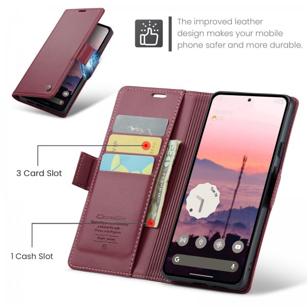 CaseMe Google Pixel 9/9 Pro/Pixel 10/10 Pro Cover 023 Series Rød