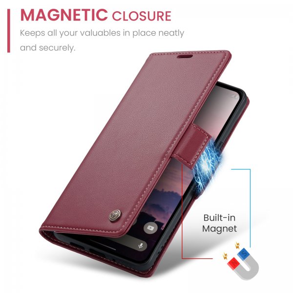 CaseMe Google Pixel 9/9 Pro/Pixel 10/10 Pro Cover 023 Series Rød