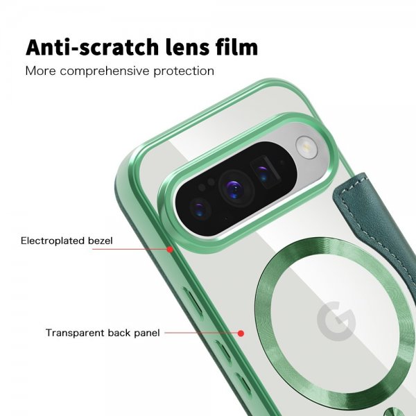 Google Pixel 10/Pixel 10 Pro Cover MagSafe Grøn