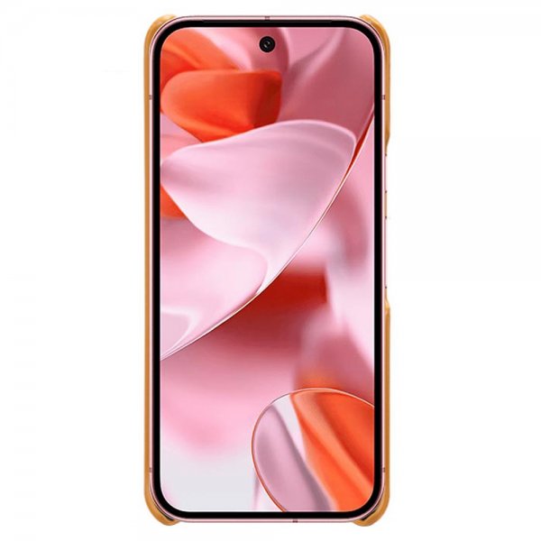 Google Pixel 10/Pixel 10 Pro Cover med to Kortlommer Lysebrun