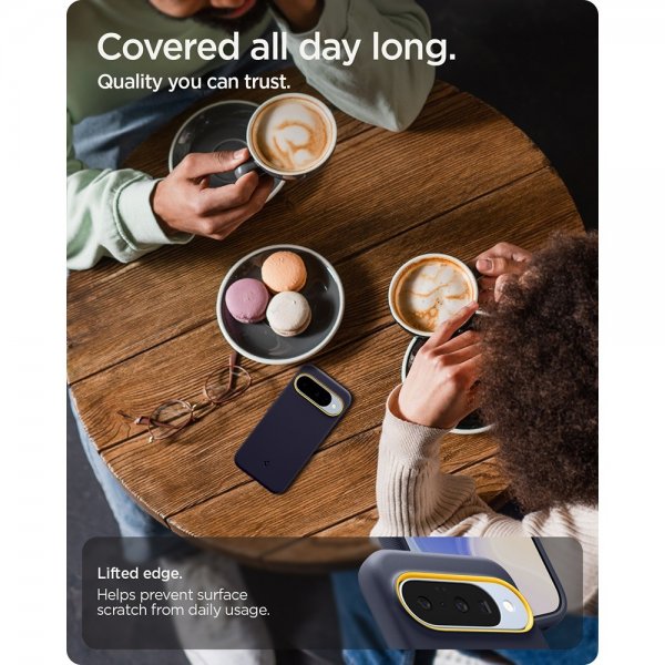 Spigen Google Pixel 10/Pixel 10 Pro Cover Nano Pop MagFit Blueberry Navy