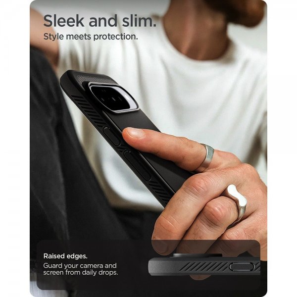 Spigen Google Pixel 10/Pixel 10 Pro Cover Rugged Armor MagFit Mat Sort