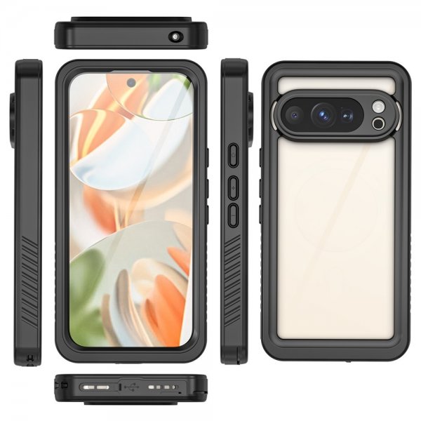 Redpepper Google Pixel 10 Pro Cover Vandtæt IP68 Sort