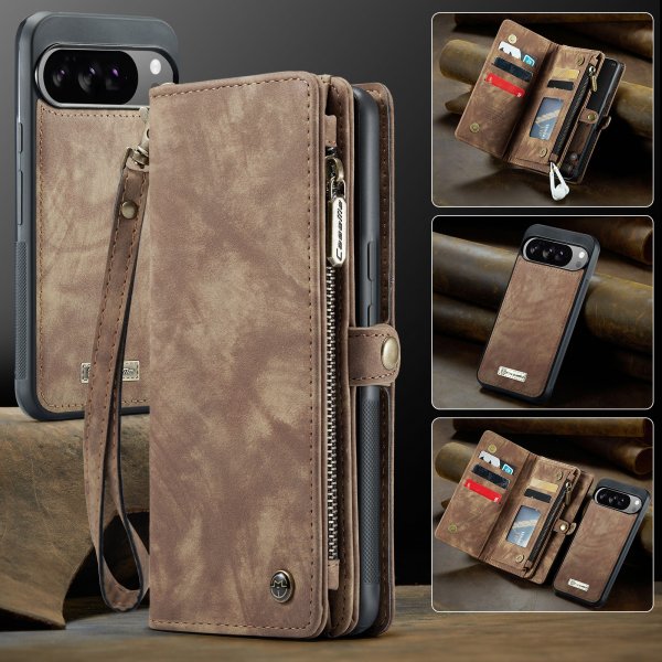 CaseMe Google Pixel 10 Pro XL Cover 008 Series Aftageligt Etui Brun