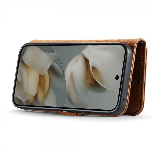 Dg.Ming Google Pixel 10 Pro XL Cover med Aftageligt Cover Brun