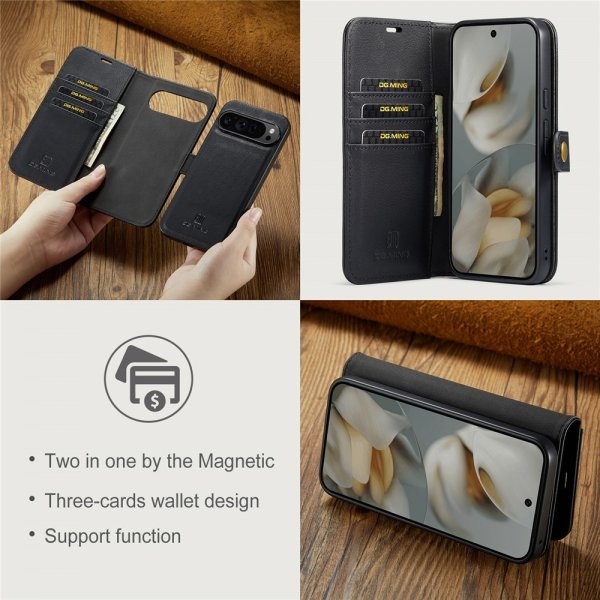 Dg.Ming Google Pixel 10 Pro XL Cover med Aftageligt Cover Sort