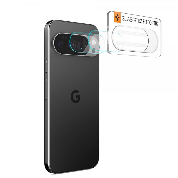 Spigen Google Pixel 10 Pro XL Kamerabeskyttelsesglas.tR EZ Fit Optik 2-pak