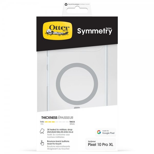 Otterbox Google Pixel 10 Pro XL Cover Symmetry MagSafe Gennemsigtig