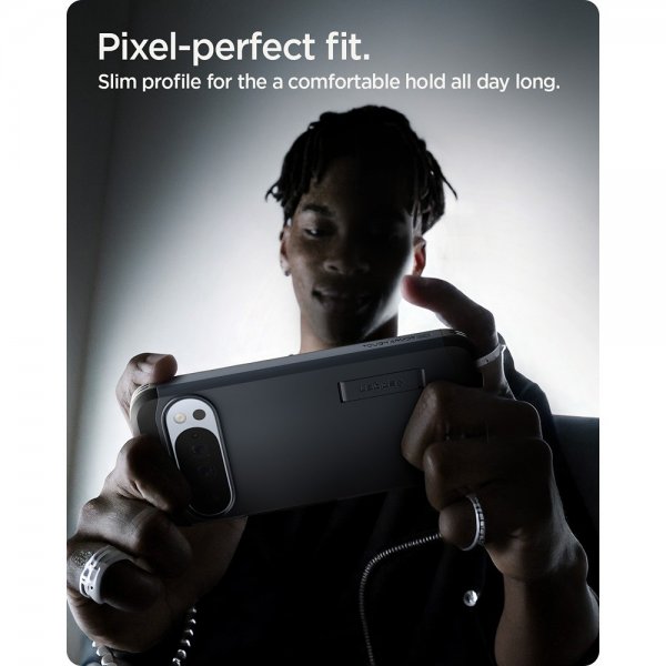 Spigen Google Pixel 10 Pro XL Cover Tough Armor MagFit Metal Slate