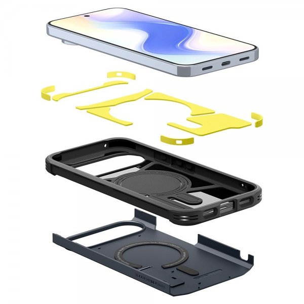 Spigen Google Pixel 10 Pro XL Cover Tough Armor MagFit Metal Slate